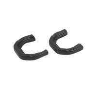 Soporte Remolque Compatible con Dodge 2018 2019 2020 2021 2022 2023 2024 2025 Cubiertas De Enganche De Gancho De Remolque De Coche Tubo Receptor de Remolque(Black)