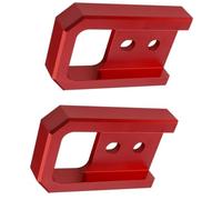 Soporte Remolque Compatible con Toyota Tacoma 2024 2025 2026 Kit De Gancho De Remolque Parachoques Delantero Ganchos De Remolque Delanteros 2 Uds Tubo Receptor de Remolque(Red)