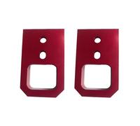 Soporte Remolque Compatible con Toyota Tacoma 2024-2026 Ganchos de Remolque de Enganche de Remolque Barra de Parachoques Gancho de Remolque Tubo Receptor de Remolque(Red)