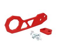 Soporte Remolque Gancho De Remolque Trasero Compatible con Honda Civic Fit Jazz Gk5, Gancho De Remolque Trasero De Aleación De Aluminio Tubo Receptor de Remolque(Red)