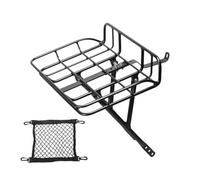Soporte resistente para cesta de bicicleta, soporte resistente con puntales ajustables, cesta frontal de bicicleta para viajes, viajes, al aire libre, montaña, carretera, de comestibles, soporte