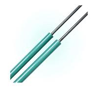 Soporte Resorte Gas 2 uds 9631441380 puntales para maletero portón trasero soportes de elevación resortes Gas amortiguadores para Peugeot 206 Hatchback 1998-2016(Green Carbon Fiber)