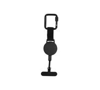 Soporte retráctil antirrobo for teléfono inteligente, cordón de seguridad con mosquetón, arnés anticaídas for senderismo, ciclismo y escalada.(3 set)