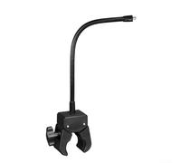 Soporte robusto para teléfono con clip para soportes de micrófono ajustables, soporta de forma segura tu dispositivo durante las transmisiones (manguito)