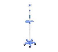 Soporte rodante for portasueros médico portátil Postes IV