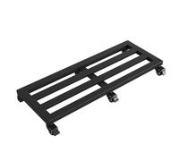 Soporte rodante para Plantas de Alta Resistencia con Ruedas - Base de Hierro extraíble para macetas y acuarios - Carrito de jardín Duradero para Interiores y Exteriores de 30x80 cm - Decorac