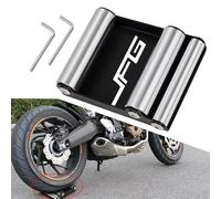 Soporte Rodillo Moto,Rodillo Moto Rueda Trasera,Caballete Moto,Negro | Soporte Rueda Moto para Limpieza de Neumáticos y Lubricación Cadenas Moto Medianas < 220 kg y Ancho de Neumático <180 mm