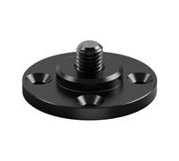 Soporte roscado profesional de aluminio de 3/8 pulgadas para luces de fotografía, dispositivos móviles, solución de instalación de escritorio de pared estable, compatibilidad con soporte de cámara