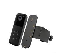 Soporte seguro para timbre de puerta ABS sin instalación de taladro y protección antirrobo de metal completo para compatibilidad con timbre de video Blink