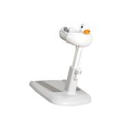 Soporte seguro y ajustable para bañera de bebé, base estable, soporte de ducha que puede abrazar para un baño acogedor para bebés y bebés, base antideslizante para baño