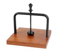 Soporte Servilletas Madera - Dispensador Papel Vintage, Base Madera Lastrada Brazo Metálico, Reparto Sencillo & Recarga Paño Hogar | Decoración Multifuncional Vintage Hogar Para Bar, Restaurante