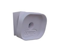 Soporte Shelly Blu Motion - Soporte de pared ajustable para detector de movimiento Shelly, 2 opciones de montaje (esquina y pared) - Inclinable 5-45° - Pegado o atornillado - Blanco | Xebtec