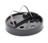 Soporte simple para soldador, soporte portátil para banco de trabajo, soporte de baquelita y estación de soporte de metal para pistolas de soldadura y hierros