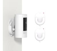 Soporte sin taladro compatible con cámaras Blink/Ring/Wyze,soporte de montaje con cinta adhesiva resistente,adecuado para Ring Indoor Cam(1.ª/2.ªgeneración),Ring Stick Up Cam,Blink Camera 4/Blink Mini