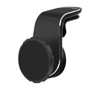 Soporte Smartphone de Coche Magnético Enganche a la Rejilla de Aire - Negro