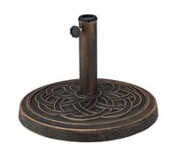 Soporte sombrilla Base sombrilla Soporte mástil redondo Pie sombrilla pesado