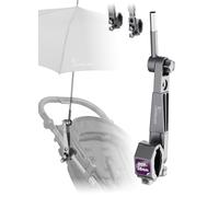 Soporte Sombrilla Bebe Universal Porta Parasol Carro Carrito y Silla de Ruedas Sujeta Firmemente Accesorio Ajustable y Fácil de Instalar Ideal para Protección Solar (XL 29-38 MM)
