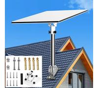 Soporte Starlink Gen 3, Montaje de Techo de Acero Inoxidable con Adaptador de Tubería Ajustable Gen3, Kit de Montaje Starlink Internet Satelital para Antena Estándar V3