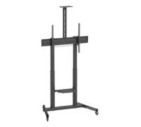 Soporte suelo con ruedas ewent vesa hasta 100 pulgadas 1000x600mm max 120kg