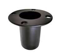 Soporte superior para altavoces de música de escenario profesional, 70 mm de diámetro, construcción de metal, fiabilidad, capacidad de carga, soporte de base resistente