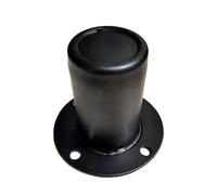 Soporte superior para altavoces de música de escenario profesional, 70 mm de diámetro, construcción de metal, fiabilidad, capacidad de carga, soporte de base resistente