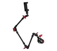 Soporte Superior para Cámara, Soporte para Cámara Ajustable de 360° con Brazo Articulado Desmontable Flexible de 3 Secciones, Rosca de 1/4 Pulgada y 3/8 Pulgada (31 Pulgadas)