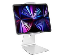 Soporte Tablet Ajustable, Soporte para Tablet Mesa de Aluminio Pesado, Compatible con iPad Pro/Air/Mini, Samsung Tab, Surface Pro, Kindle Fire (7-13") (Plata)