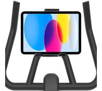 Soporte Tablet Bicicleta estática Compatible con iPad Universal Compatible con Todos los Tipos de manillares instalación Rápida y Segura Diseño Estable Anti-Vibración Entrenamiento