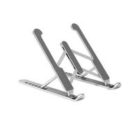Soporte tablet y portatil de Sobremesa ajustable Gris