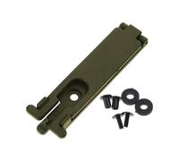 Soporte táctico para cuchillo: clip para cinturón de metal pesado, resorte de liberación rápida, hardware de montaje universal, acero resistente a la corrosión | Soporte de funda horizontal Scout