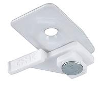 Soporte Techo Con Estribo Para Riel P950 Blanco