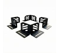 Soporte Techo con Ranuras Montaje | Resistente, Universal, Tope Carga con Placa Montaje Plana, para Viajes por Carretera, Vehículos Utilitarios