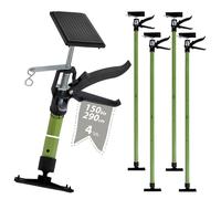 Soporte Techo Montaje de Apoyo 4x Soporte Telescópico 115-290cm 45 Grados