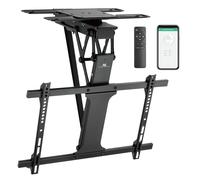 Maclean Electric Soporte de Techo para TV de 32" a 75" | Función de Inclinación y Giro Motorizada | max. VESA 600x400 | Control Remoto y App Tuya | Construcción Metálica Robusta | Sistema Anticolisión