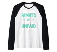 Soporte técnico no pagado de I'm My Family Funny Camiseta Manga Raglan