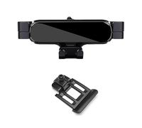 Soporte Teléfono Automóvil, Compatible con Skoda Octavia 2016 2017 2018 2019 2020, Soporte para Ventilación de Automóvil Aire Rotación de 360 Todos los Inteligentes, C Black