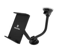 Soporte Teléfono de coche por Ventosa Salpicadero/Parabrisas Swissten - Negro