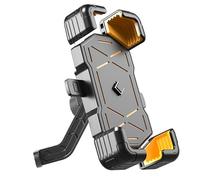 Soporte Teléfono Moto para Honda Goldwing 1800 GL1800 Gold Wing GL 1800, Flexible Ajustable Manillar Motocicleta Móvil Soporte Accesorios Decorativos,B Rearviewmirrorstyle-D Yellow