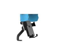 Soporte teléfono móvil motocicleta estableamortigu Soporte Para Teléfono De Motocicleta, Accesorios Para Soporte De Teléfono, Diseño Antirrobo, Cinturón Ajustable A Prueba De Golpes Doble(Blue Style2)