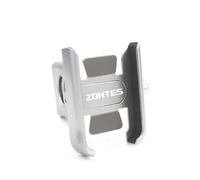 soporte teléfono móvil para motocicleta PARA ZONTES ZT125 - U 125 ZT310 310R/T/X 368G 368D/E/K/M Accesorios Manillar De Motocicleta Soporte Para Teléfono Móvil Soporte Para GPS(Hand Silve-A)