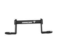 Soporte Teléfono Móvil Y Navegador GPS Motocicleta para Tracer 7/700 GT MT-07 De 12/22 Mm con Extensión Barra Transversal Soporte para Teléfono(Negro 3,12MM)