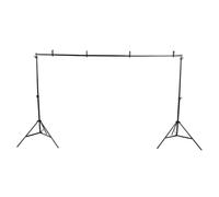 Soporte telescópico de aleación de Aluminio para Fondo fotográfico, Kit portátil Ajustable 70-200 cm con Abrazaderas, Ideal para Estudio y Exterior