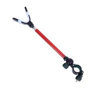 Soporte telescópico extensible para caña de pescar, longitud ajustable para pesca nocturna, soporte ajustable para caña de pescar