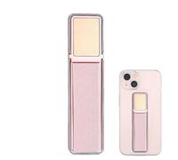 Soporte Telescópico Para Teléfono - Correa Para Teléfono De Acero Inoxidable, Soporte Para Teléfono Con Agarre Manual Retráctil | Correa Para Teléfono Inteligente Segura Y Cómoda, Soporte De Mano Dura