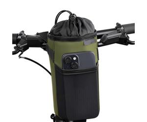 Soporte térmico para botella de agua para manillar, bolsa de almacenamiento | Soporte térmico para bebidas de ciclismo para viajes, carretera, montaña, hogar, aventura, garaje, taller