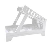 Soporte térmico para rollo de etiquetas - Organizador de papel adhesivo plegable de 7 87 pulgadas | Estación de gestión de rollos de impresora de escritorio Herramienta de accesorios de suministro de