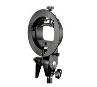 Soporte tipo S Speedlites Speedlight para V1 AD200Pro AD300Pro AD400Pro Softbox Beauty Dish Reflectores Soporte