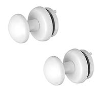 Soporte toallero para radiador (Blanco, 2 ud., Apto para: Radiador toallero)