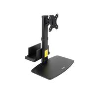 Soporte Tooq De Mesa Para Monitor De 17"-27" - Regulable En Altura. Giratorio E Inclinable - Gestion De Cables - Peso