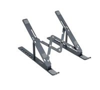 Soporte elevador aluminio plegable portÁtiles gris